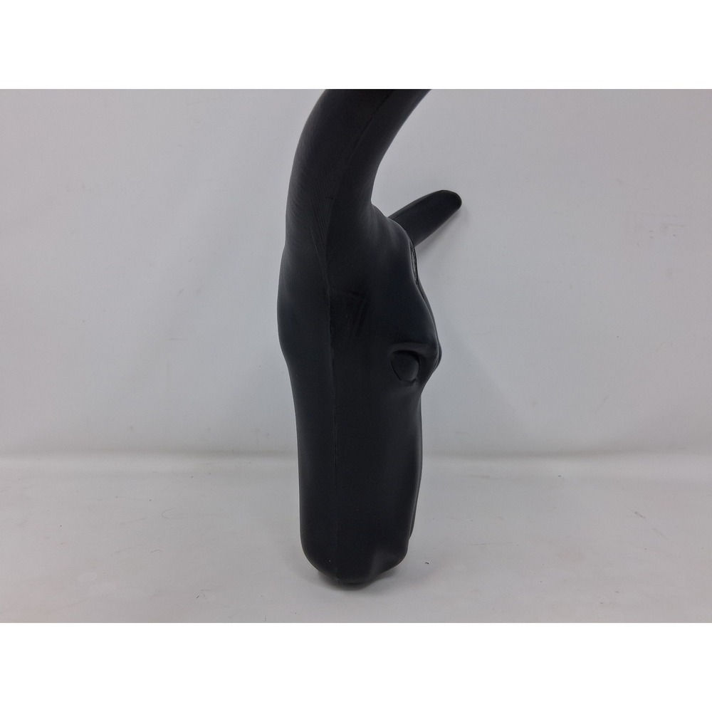 Colorado Saddlery Jr Steer Head Roping Dummy Black Plastic 14-31 11in Horns. Y - Picture 5 of 11